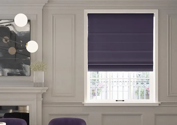 Kyoto Faux Silk Roman Blinds
