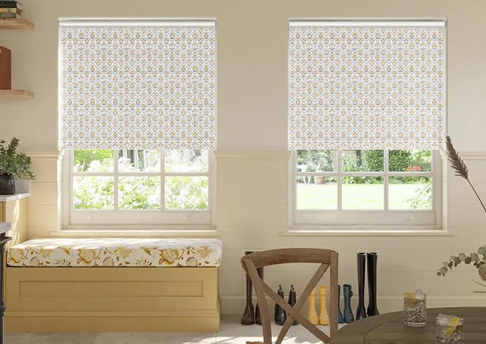 Chatsworth Saffron - Roller Blind