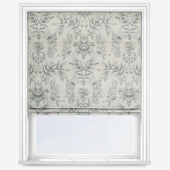 Makassar Slate Roman Blind