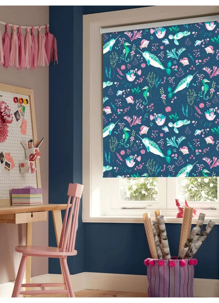 Enchanted Ocean Marine Childrens Roller Blind