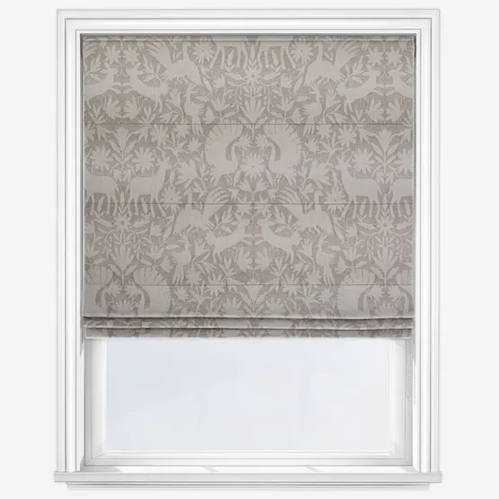 Scandi Wildlife Dove Roman Blind