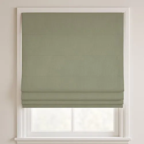 Maynard Spruce Deluxe Roman Blinds
