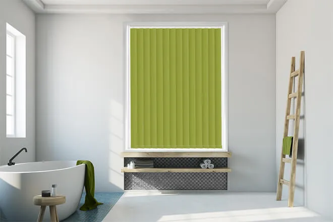 Code Green - Waterproof Blackout Vertical Blind