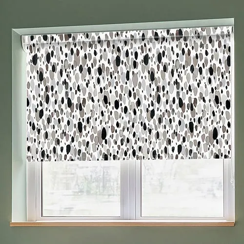 Vinnie Carbon Light Filtering Roller Blinds