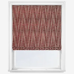 Metronome Rosso Roman Blind
