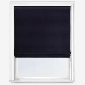 Belvoir Recycled Indigo Roman Blind