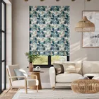 Reno Seafoam Natural Roman Blind