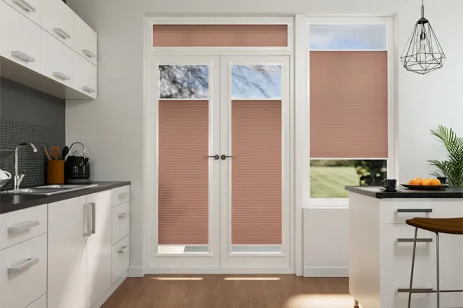 Classic Orange - Perfect Fit Cellular Honeycomb Blind