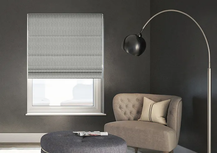 Braemar Elephant - Roman Blind