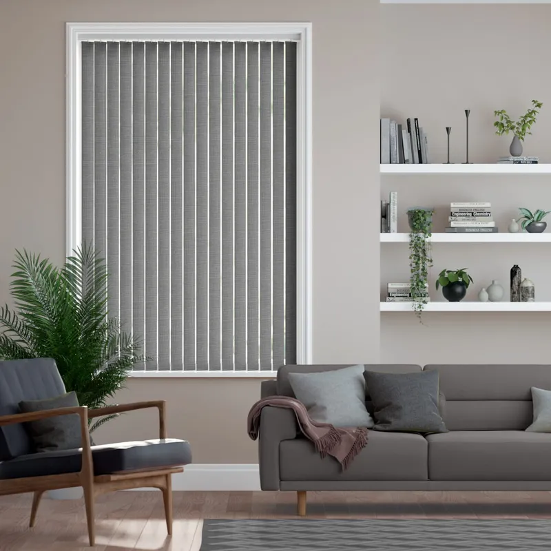 Laurent Steeple Grey Vertical Blind