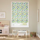 Safari Adventure Sky Blue Roman Blind