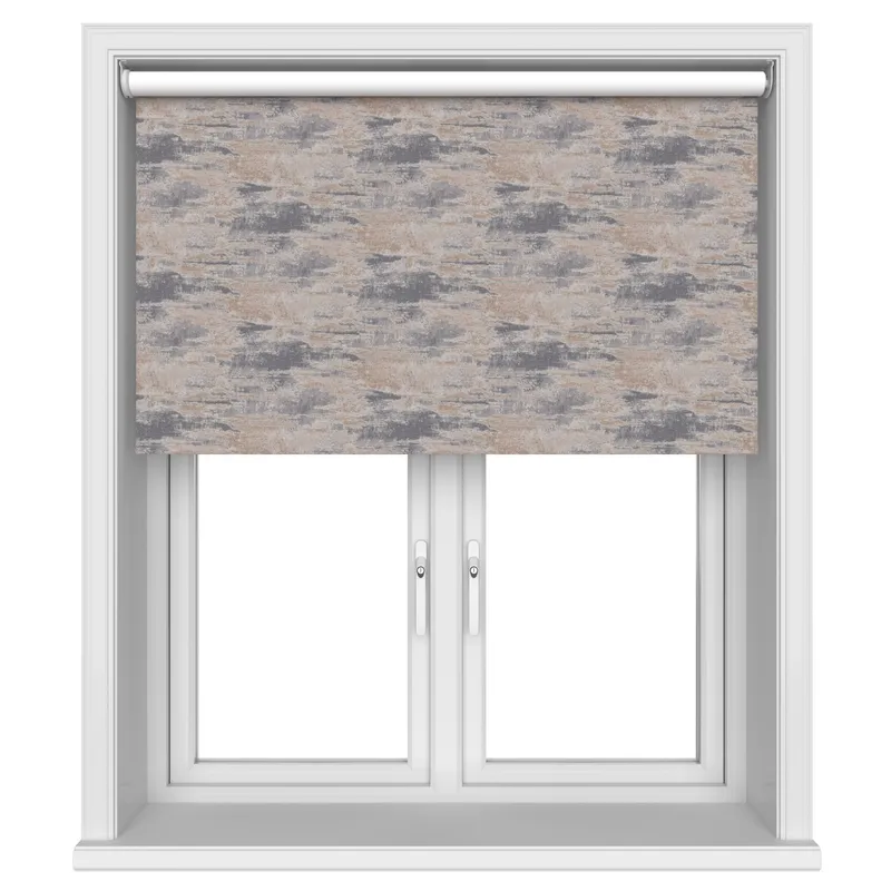 Dusk Blackout Copper Motorised Roller Blind