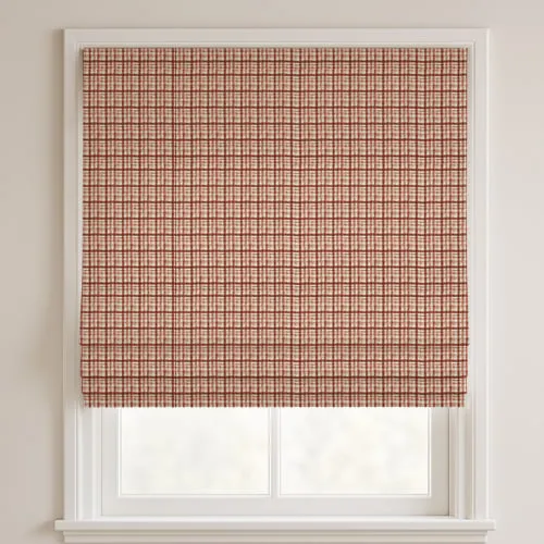 Picnic Rouge Deluxe Roman Blinds