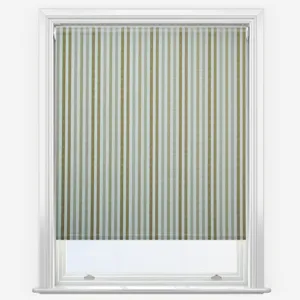 Emily Bond Cornish Stripe Gold Natural Roller Blind