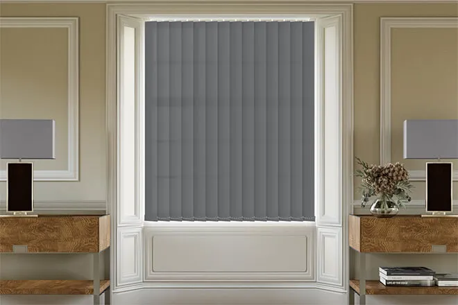 Eco Grey - Vertical Blind
