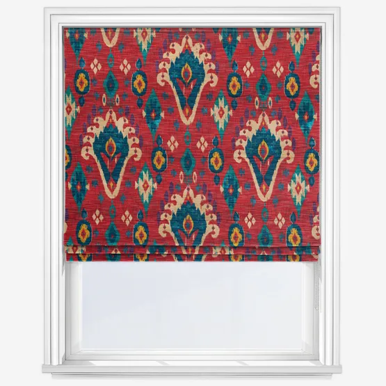 Boho Rouge Roman Blind