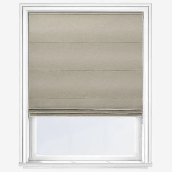 Vinyasa Ivory Roman Blind