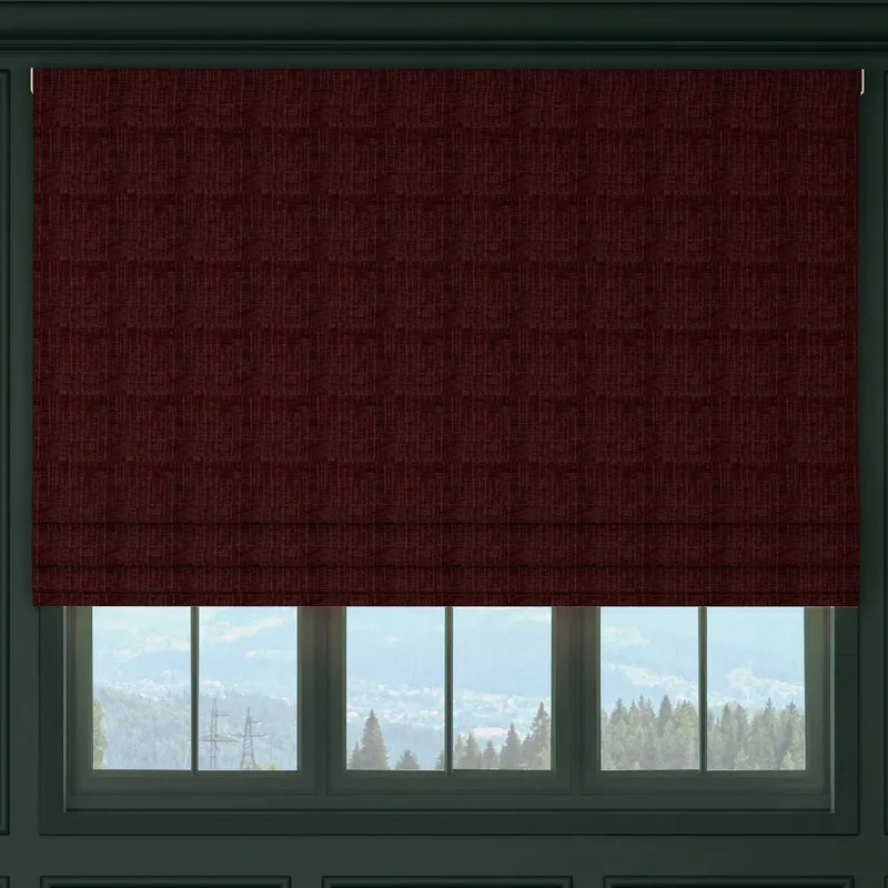 House Llewelyn-bowen Ottoman Made To Measure Roman Blind Berry