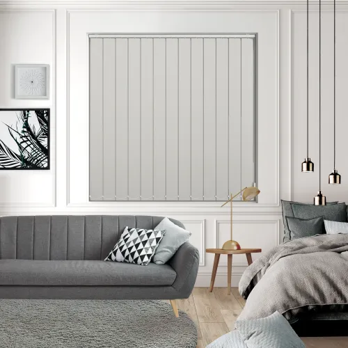 Bedtime Light Grey Vertical Blind