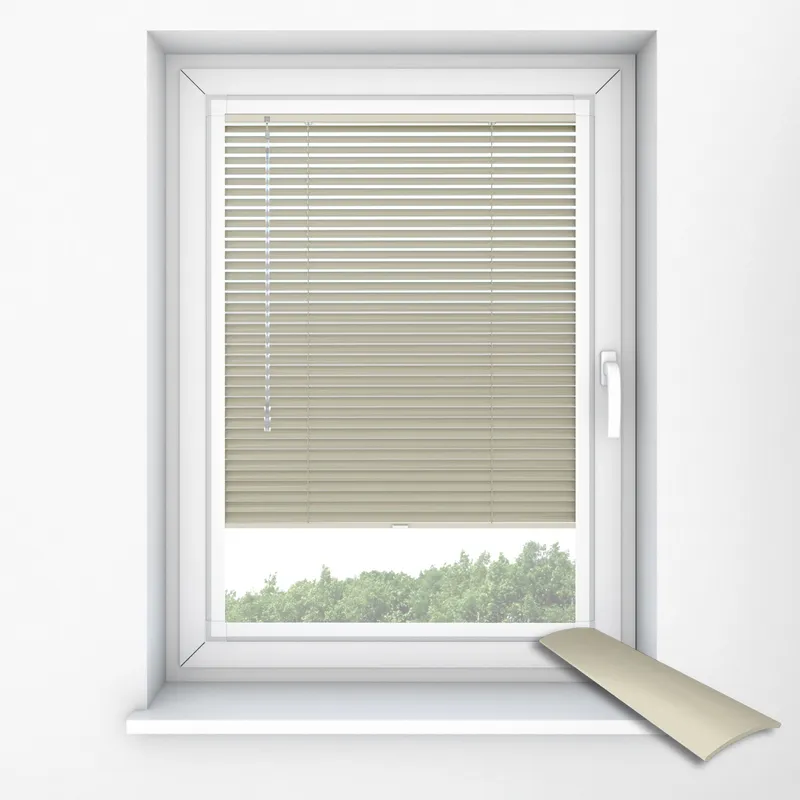 0002 Eggshell Perfect Fit Venetian Blinds
