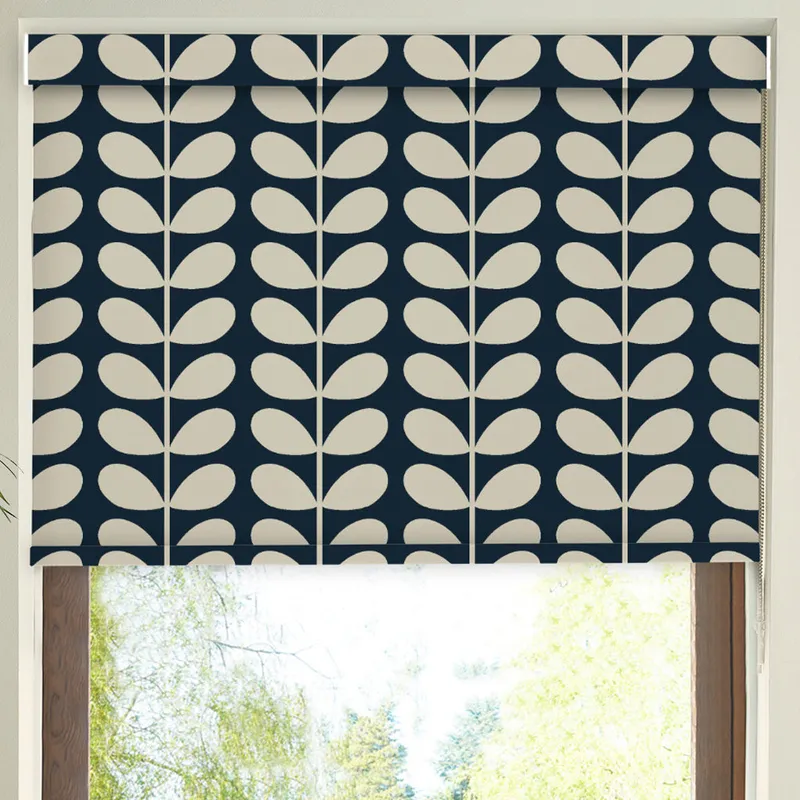 Orla Kiely Solid Stem Translucent Made To Measure Roller Blind Whale