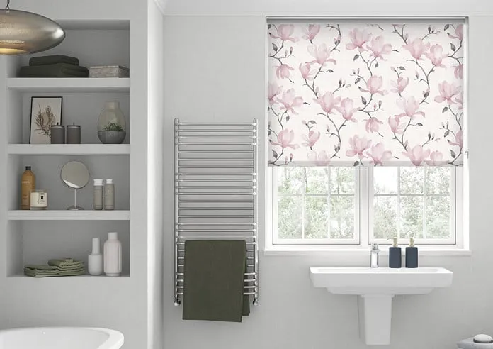 Eldridge (Blackout) Rose - Twist&fit Roller Blind