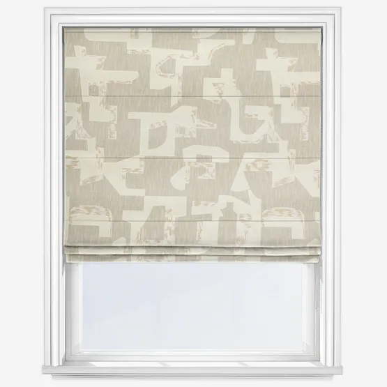 Casamance Colorado Naturel Roman Blind