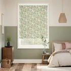 Dancing Daisies Tangerine Roller Blind