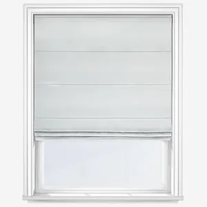 Revela Velvet White Roman Blind