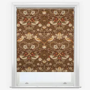 William Morris At Home Strawberry Thief Acorn Roller Blind