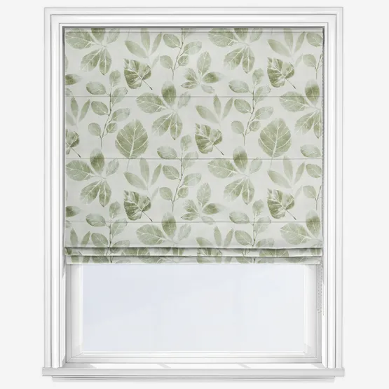 Whimsical Ivy Roman Blind