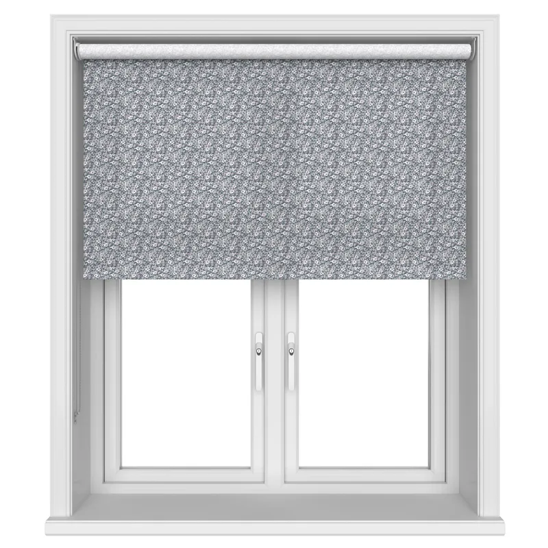 Laura Ashley Libby Floral Grape Blinds Uk