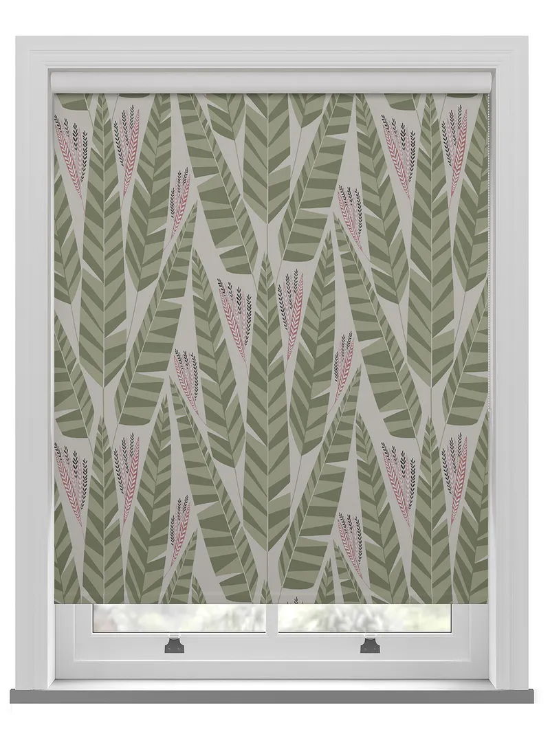 Miss Print Jungle Palm Roller Blind