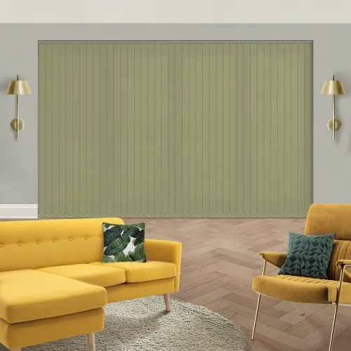 Luxe Green Vertical Blind