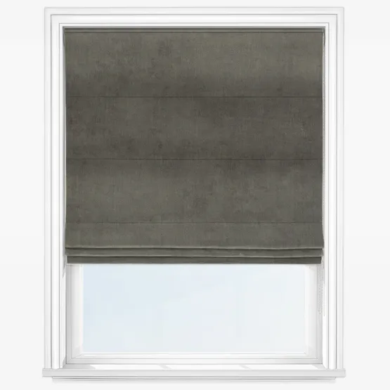 Adela Slate Grey Roman Blind