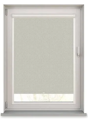 Silver Birch Twill Blackout Perfect Fit Roller Blind