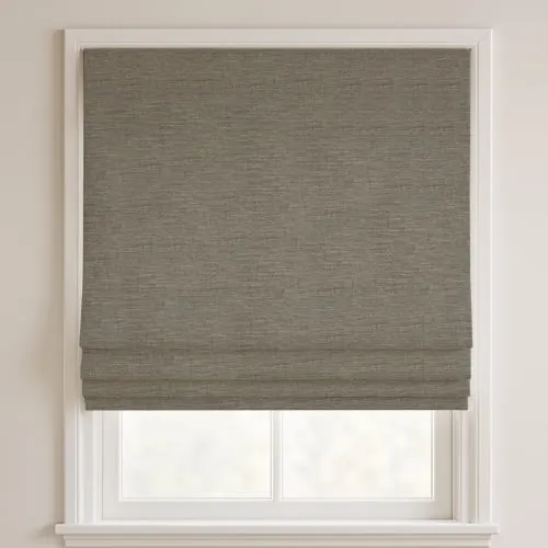 Malay Grey Deluxe Roman Blinds