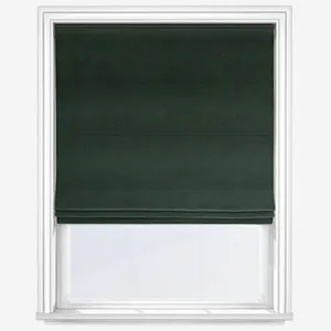 Manhattan Forest Green Roman Blind