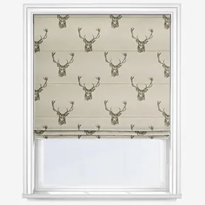 Stag Grey Roman Blind