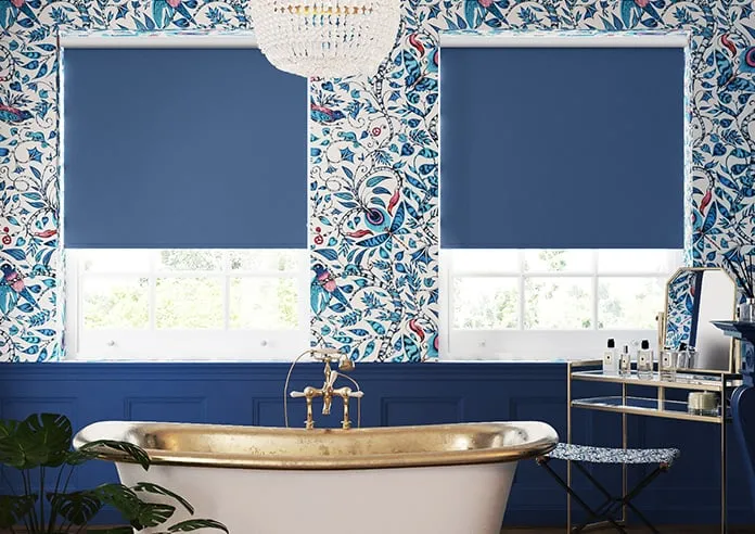 Rimini (Fr Blackout) Lapis Lazuli - Roller Blind