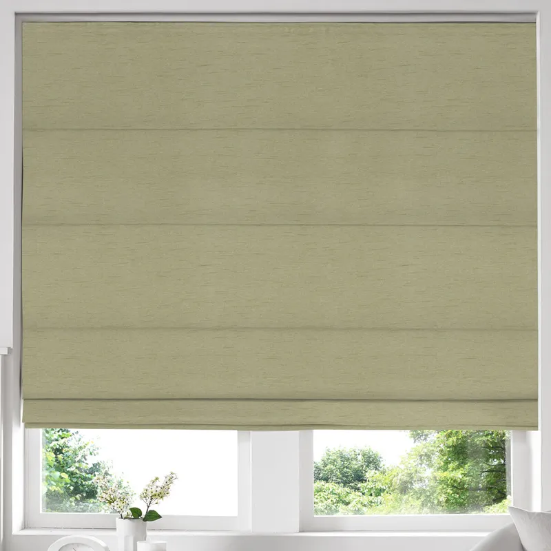 Iowa Silk Essence Made To Measure Roman Blind Apple