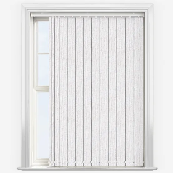 Petal White Vertical Blind