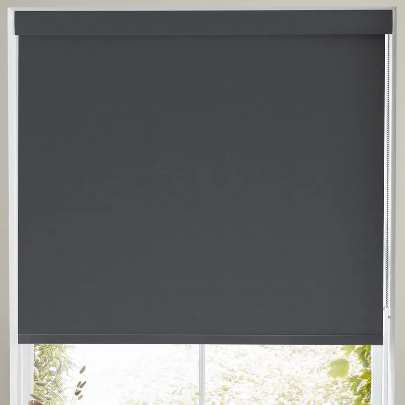 Destiny Made To Measure Blackout Roller Blind Dark Grey