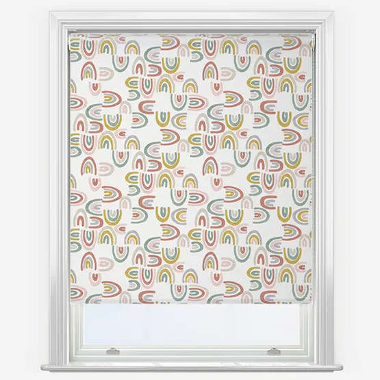 Sonova Studio Over The Rainbow Pastel Roller Blind