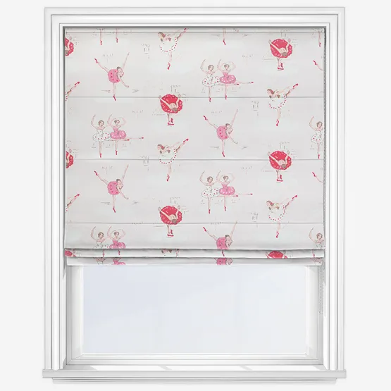 Cath Kidston Ballerinas Pink Roman Blind