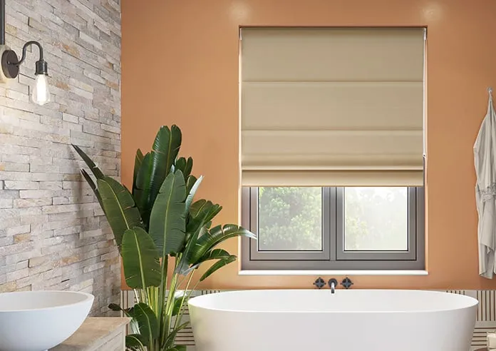 Lyra Pareo Cream - Roman Blind
