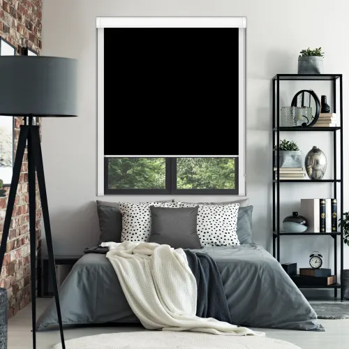 Jet Black Xl Blocout Blind