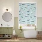 Donald Nautical Blackout Cornflower Roller Blind