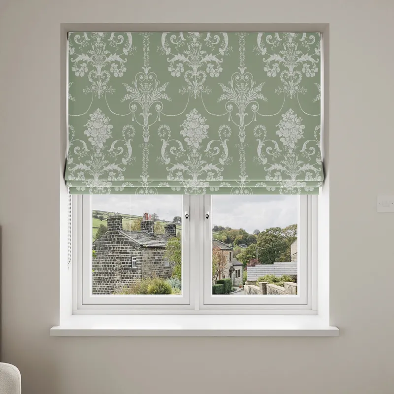 Laura Ashley Josette Fresh Green Blinds Uk