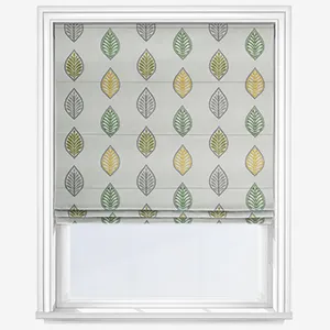 Ollie Green Roman Blind